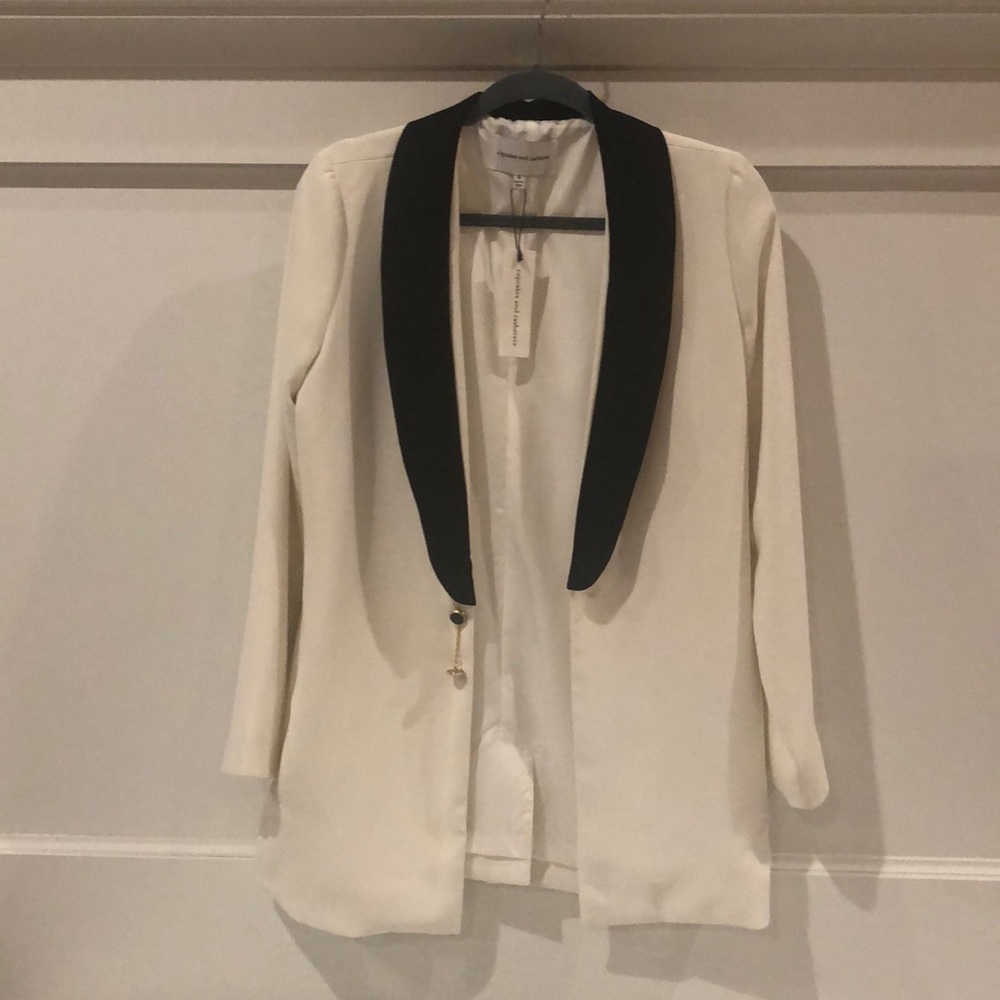 Cream Cupcakes and Cashmere blazer.